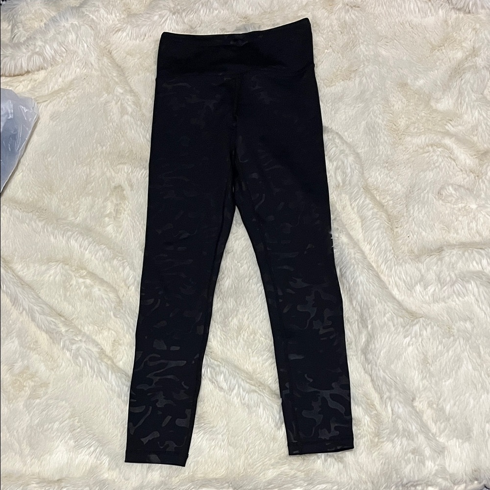 ZYIA Black Camouflage Leggings